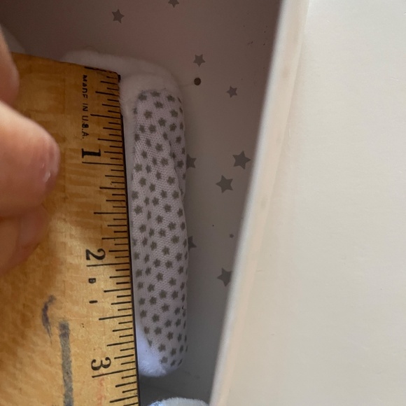 Doudou et Compagnie beige bunny baby booties - Rattle NEW - Picture 4 of 11